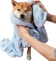 Dog Bathrobe Towel | Quick Drying Dog Towel | Dog Bath Towels | Soft and Cozy Absorbent Bath Accessories, Suitable for Small to Medium Dogs, Ideal for Bath Time and Drying