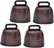 MERRYHAPY Iron Cow Bells Pet Collar Accessories Craft Bells Small for Dogs Cats Noise Maker