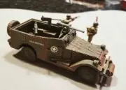 American M3 Scout Car - Great for Table Top War Games And Dioramas - Resin 28mm