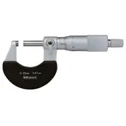 Mitutoyo 102-301 Metric Outside Micrometer 0-25mm with heat-insulated frame
