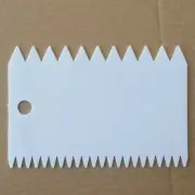 *FREE SHIPPING* Cake Flexible Plastic Comb Scraper Kitchen Making Tool