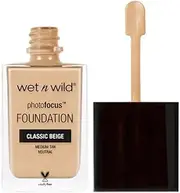 [Wet n Wild] Photo Focus Matte Liquid Foundation Classic Beige, Vegan & Cruelty-Free