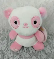 Squishmallows Pink Panda Kaldette Bear Squeeze Mallows Target Kellytoy 9" Plush