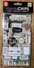 Mambi Chips Wedding I Do Forever Mr Mrs Rehearsal Dinner 4 Sheet Pack Stickers