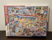 WHITE MOUNTAIN 1000 Piece Puzzle United States of America 2005 New Sealed