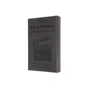 Moleskine Passion Hardcover Writing Movies & TV Journal Notebook Grey Large
