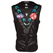 Port Adelaide Power AFL 2022 Macron Indigenous Guernsey Sizes S-3XL!