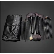make-up for you 24pcs Professional Cosmetic Makeup Brushes Set Kit Black