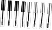 AUTSUPPL 8pcs Eyelash Growth Liquid Container Travel Shampoo and Conditioner Travel Bottles Water Bottle Clear Travel Jars Lip Gloss Tubes Empty Liquid Eye Liner Tube