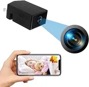 【Free 64G】Smart Plug-and-Play Camera,USB Charger,- Wireless Wifi Cameras -160° Wide Angle - HD4K Spy Wireless Nanny Cam-USB Camera-Small Body Cam with App Live Feed Baby Monitor Motion Detection