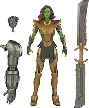 Marvel Hasbro Legends Series Warrior Gamora, What If...? Collectible 6 Inch Action Figures, Ages 4 and Up