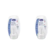 4pc Chicco Nursing Well-Being Medium Flow Silicone Teat Baby/Toddler Feeding 2m+