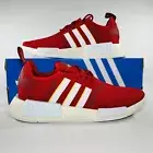 Adidas Originals NMD_R1 Men's Shoes Athletic Sneakers Red Off White GX9888 - New