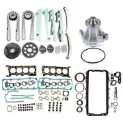 Full Gasket Set Timing Chain Kit Water Pump Fits Ford Expedition 4.6L 1997-1999