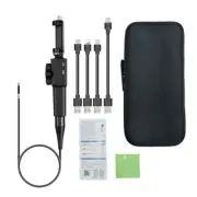 F408A 2MP Industrial Endoscope Borescope 8.5MM Rotatable Lens 1M/3.3FT Cable