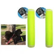 Squeaky tennis ball stick launcher: 2 pc for dog play training