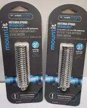 Lot of 2 Medium Duty Springs for CB Antenna Mounts 215-25100