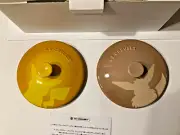 Le Creuset Pokemon Collection Mini Cocotte 2pcs Pikachu Eevee Set Limited Japan