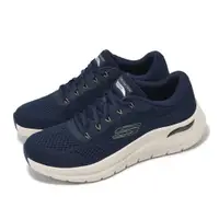 在飛比找ETMall東森購物網優惠-Skechers 休閒鞋 Arch Fit 2.0 男鞋 藍