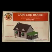Bachmann Plasticville Trackside Cape Cod House #45131 NIB Sealed