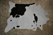Peppered Black & White - A Lovely Mini HIde - A Tiny Cowhide for a Tiny Home