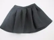 CAT & JACK TARGET KIDS GIRLS BLACK QUILTED PATTERN SKIRT SZ XL 14-16 NWT