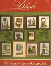 Details Counted Cross Stitch Pattern Book by Jeanette Crews Designs, Inc.