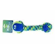 Rope & TPR Dumbbell with Ball - 30cm (K9 Fitness)