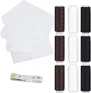 Fdit Bobbins, Bobbin Holder Sewing Products Sewing Machine, Plastic for Home School Travel Beginners
