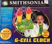 Smithsonian G-Cell Clock NEW in Box