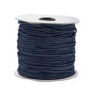 Elastic Cord Heavy Stretch String Rope 2.5mm 109 Yards Navy