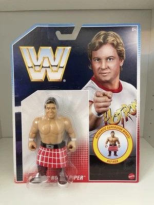 Rowdy Roddy Piper Retro Figure Wave 1 Wrestling Action Figure WWE Mattel NIP