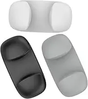EXQUIMEUBLE 3pcs Rice Paddle Storage Mounted Kitchen Utensil Holder for Organizing Rice Scoops and Cooking Tools Easy Tool Installation Space Efficient Hook Design Versatile Use Smooth
