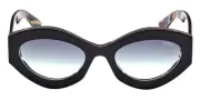Emilio Pucci EP0227 Sunglasses Female Black 54mm New 100% Authentic