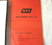 BSA Bushman 175 BB175, Spare Parts Manual BP38 00-5702 1969
