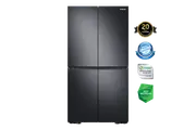 Samsung 649L French Door Refrigerator with Big Bottle Door Bins and Big Crisper (649L, Black)