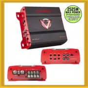 Crunch DR-2525.4D V-Drive 2525W Max Power 4 Channel Car Amplifier Class D New