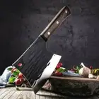 Bone Chopping Knife Handmade Forged Steel Wood Handle Butcher Cleaver Slicing XL