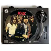 AC/DC Highway To Hell Record Turntable Slipmat for Vinyl Records Mat Bon Scott