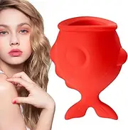 Lip Suction Plumper | Fish-Shaped Lip Plumping Device | Long-Lasting Plumping Effect Lip Plumper Tool Natural Pout Mouth Tool and Sexy Lip Mouth Zalhin