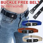 Buckle-free Elastic Invisible Comfortable Belt No Bulge Hassle Belts for Jeans