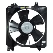 Radiator Fan Assembly For 2013-15 Acura ILX With Black Plastic Shroud Auxiliary