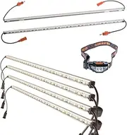 Kings 4 Bar Camp Light Kit + LED Camp Light Extension Kit + Camping Head Torch