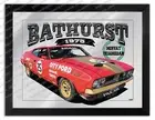 BAR MIRROR #0289 SUIT BATHURST 1975 ALLAN MOFFAT FORD XB FALCON MEMORABILIA