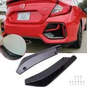 Rear Bumper Corner Lip Splitter Diffuser Body Kit For Honda Civic SI Coupe Sedan (for: Honda Civic)