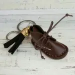 DIY皮革材料包~靴子鑰匙圈