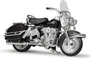 for Harre 1966 Flh for Electra for Glide 1:18 Imitation Alloy Motorcycle Model with Base Toy Accessories Motorcycle Engine Toy Replica Model