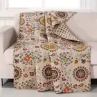 Andorra 100% Cotton Quilted Throw Blanket