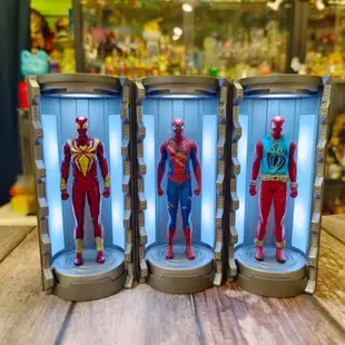 ⭐喔啦玩具店⭐HOT TOYS 蜘蛛人 迷你 格納庫   蜘蛛人戰服 限定 玩具公仔 展示 收納 漫威 MARVEL