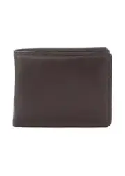 Leather wallet for mens brown